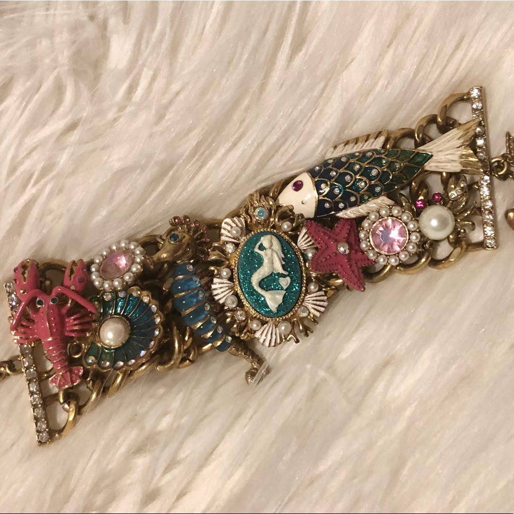 VINTAGE BETSEY JOHNSON SEA EXCURSION BRACELET